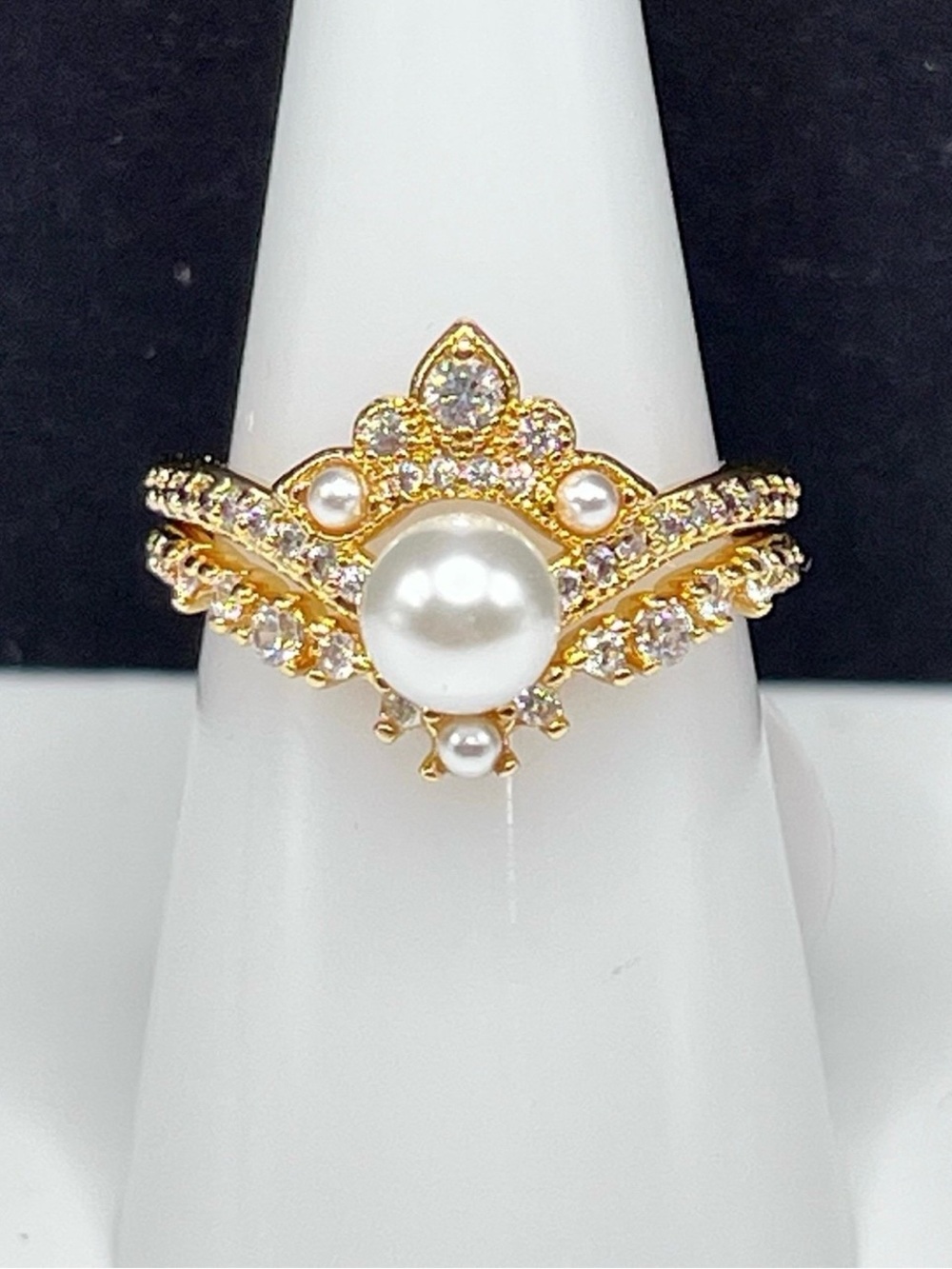 Bomb Party BP June Ring The Crowned Tiara Size 7